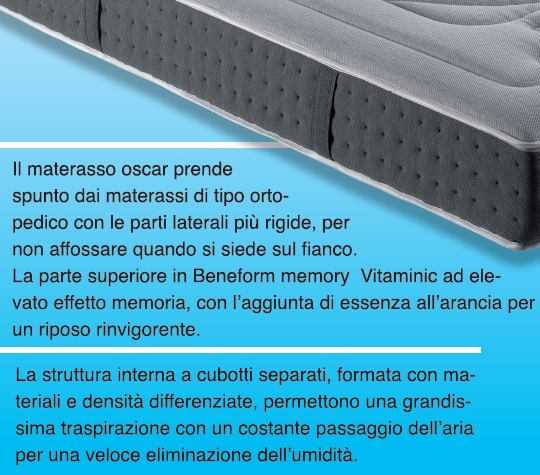 materasso oscar